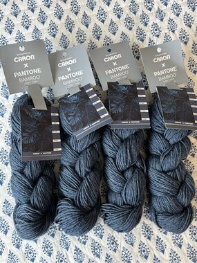 Caron X Pantone Bamboo Yarn Lot (4) Yarnspirations